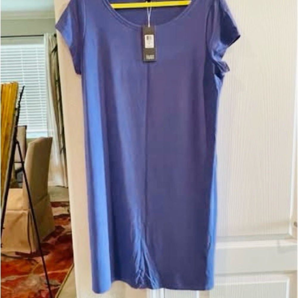 Elegant NWT Eileen Fisher Purple Dress